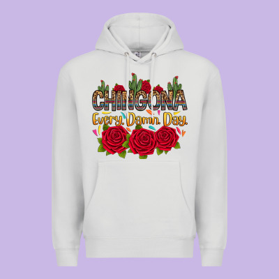 Chingona Every Damn Day Premium Hoodie Designed By Ranaportraitstore