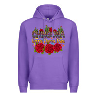 Purple Chingona every damn day Premium Hoodie - RanaPortraitStore