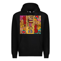Black Bonita Premium Hoodie - RanaPortraitStore