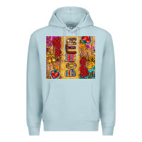 Blue Mist Bonita Premium Hoodie - RanaPortraitStore