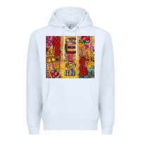 White Bonita Premium Hoodie - RanaPortraitStore