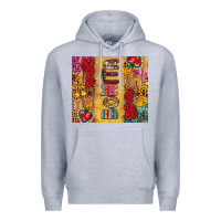 Heather Grey Bonita Premium Hoodie - RanaPortraitStore