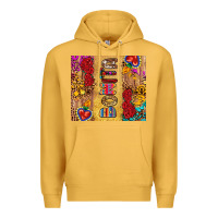 Mustard Bonita Premium Hoodie - RanaPortraitStore