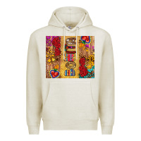 Oatmeal Heather Bonita Premium Hoodie - RanaPortraitStore