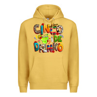 Cinco De Drinko Premium Hoodie | Teevron