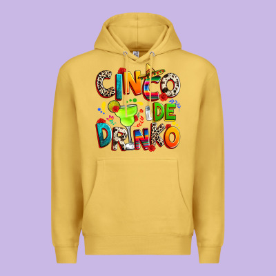 Cinco De Drinko Premium Hoodie Designed By Ranaportraitstore