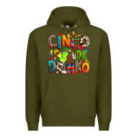 Army Green Cinco de drinko Premium Hoodie - RanaPortraitStore