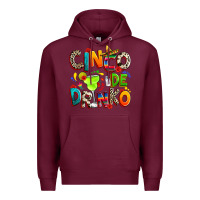 Burgundy Cinco de drinko Premium Hoodie - RanaPortraitStore