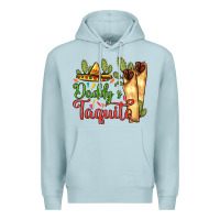 Blue Mist Daddy's taquito Premium Hoodie - RanaPortraitStore