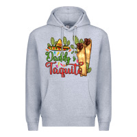 Heather Grey Daddy's taquito Premium Hoodie - RanaPortraitStore
