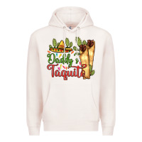Pale Pink Daddy's taquito Premium Hoodie - RanaPortraitStore
