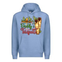 Colony Blue Daddy's taquito Premium Hoodie - RanaPortraitStore