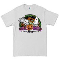 Dove Grey halloween vibes Premium Tee - SublimationCraftShop