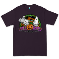 Plum halloween vibes Premium Tee - SublimationCraftShop