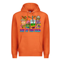 Carrot Day of the dead coffee cups Premium Hoodie - RanaPortraitStore