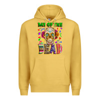 Antique Gold Day of the dead Premium Hoodie - RanaPortraitStore