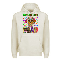 Oatmeal Heather Day of the dead Premium Hoodie - RanaPortraitStore