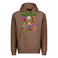 Chestnut Day of the dead Premium Hoodie - RanaPortraitStore