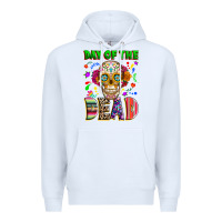 White Day of the dead Premium Hoodie - RanaPortraitStore