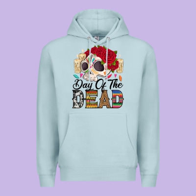 Day Of The Dead Skeleton Premium Hoodie Designed By Ranaportraitstore