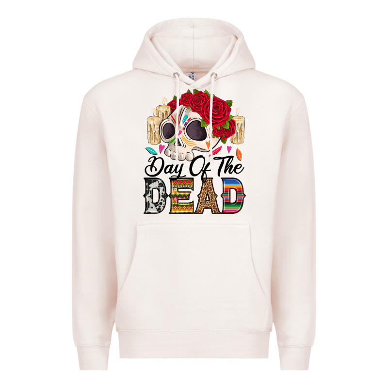Day Of The Dead Skeleton Premium Hoodie by RanaPortraitStore | Teevron