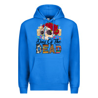 True Royal Day of the dead skeleton Premium Hoodie - RanaPortraitStore