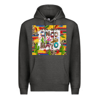 Charcoal Heather Cinco de mayo Premium Hoodie - RanaPortraitStore