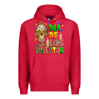 Cardinal Dia de los muertos Premium Hoodie - RanaPortraitStore