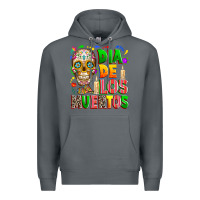 Rock Dia de los muertos Premium Hoodie - RanaPortraitStore