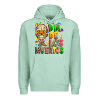 Seafoam Dia de los muertos Premium Hoodie - RanaPortraitStore
