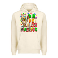 Tofu Dia de los muertos Premium Hoodie - RanaPortraitStore
