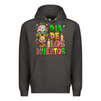 Smoke Dia de los muertos Premium Hoodie - RanaPortraitStore