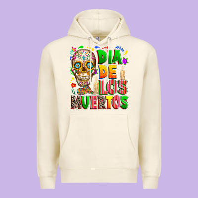Dia De Los Muertos Premium Hoodie Designed By Ranaportraitstore