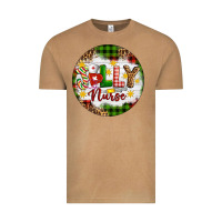 Vintage Camel Christmas Jolly Nurse Vintage Tee - Artiststas