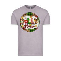 Vintage Zinc Christmas Jolly Nurse Vintage Tee - Artiststas