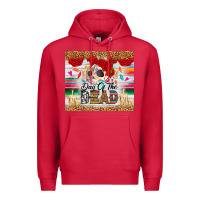 Cardinal Day of the dead skeleton Premium Hoodie - RanaPortraitStore