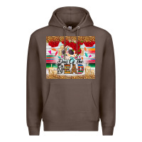 Coffee Day of the dead skeleton Premium Hoodie - RanaPortraitStore