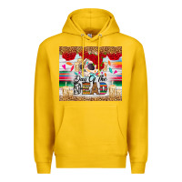 Lemon Day of the dead skeleton Premium Hoodie - RanaPortraitStore