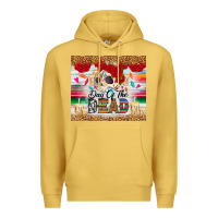 Antique Gold Day of the dead skeleton Premium Hoodie - RanaPortraitStore