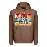 Chestnut Day of the dead skeleton Premium Hoodie - RanaPortraitStore