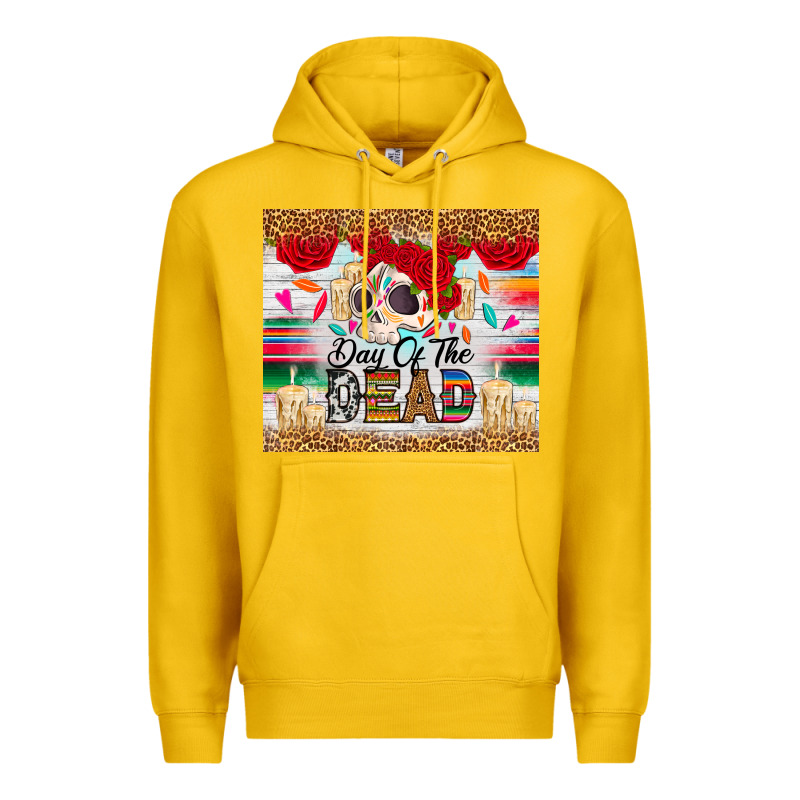 Day Of The Dead Skeleton Premium Hoodie by RanaPortraitStore | Teevron
