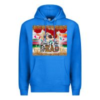 True Royal Day of the dead skeleton Premium Hoodie - RanaPortraitStore