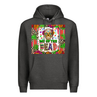 Charcoal Heather Day of the dead Premium Hoodie - RanaPortraitStore