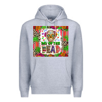 Heather Grey Day of the dead Premium Hoodie - RanaPortraitStore