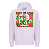 Lilac Day of the dead Premium Hoodie - RanaPortraitStore