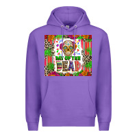 Purple Day of the dead Premium Hoodie - RanaPortraitStore