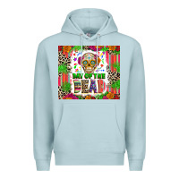 Blue Mist Day of the dead Premium Hoodie - RanaPortraitStore