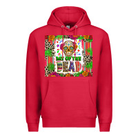 Cardinal Day of the dead Premium Hoodie - RanaPortraitStore