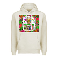 Oatmeal Heather Day of the dead Premium Hoodie - RanaPortraitStore