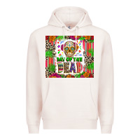 Pale Pink Day of the dead Premium Hoodie - RanaPortraitStore